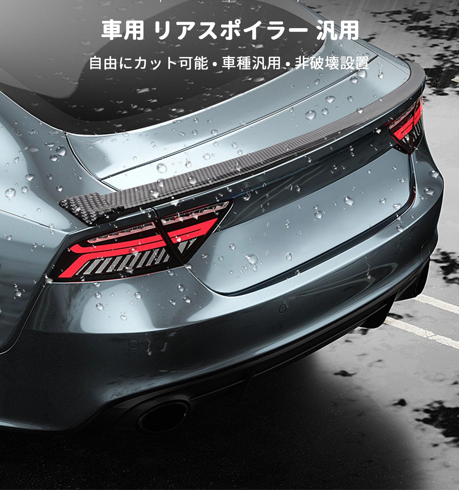Amazon | に適合する 日産 ティアナ J31型 J32型 L33型 リアスポイラー