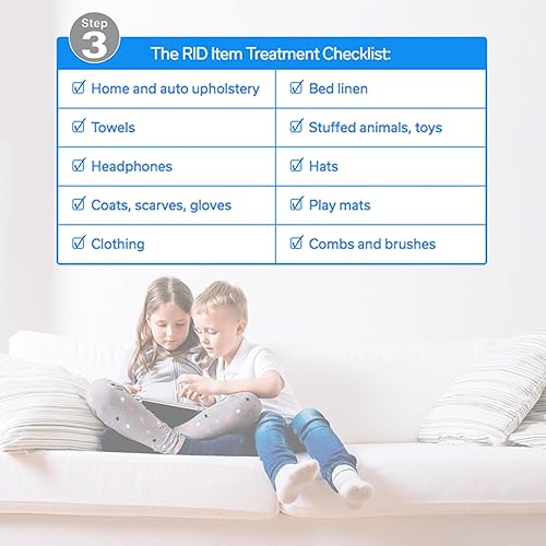 Miniatura 3 de RID El kit completo de tratamiento de piojos incluye champú para matar piojos líquidos, 2 onzas líquidas, peine en aerosol para piojos y huevos