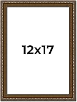 Vista 17 de Marco de fotos completo de madera dorada envejecida de 16 x 20 pulgadas con plexiglás acrílico UV, parte trasera de tablero de espuma y accesorios