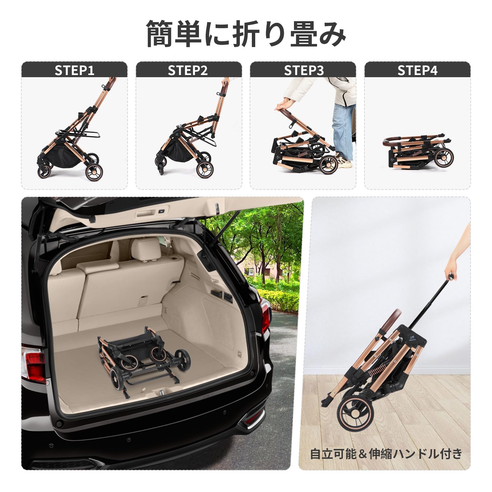 Amazon.co.jp: SKISOPGO ペットカート 分離型 ペットバギー 折りたたみ