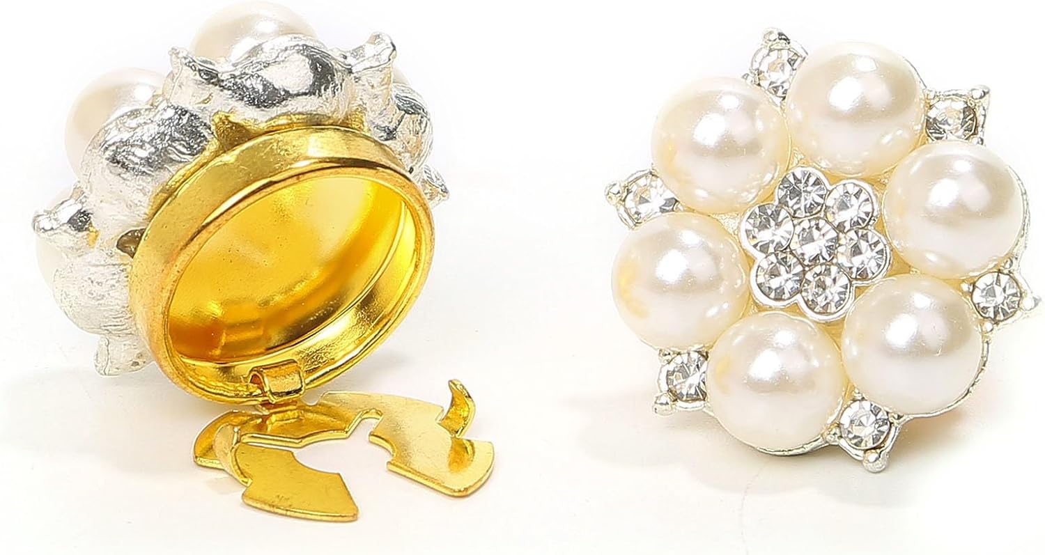 Mancornas de perla falsa para hombre y mujer