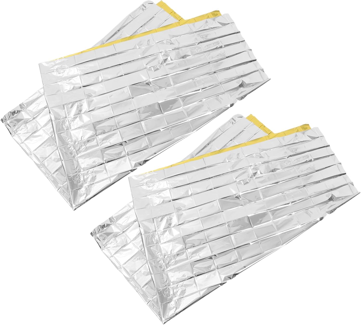 2pcs High Reflective Greenhouse Covering Film Insulation Blanket for Garden Growth UV Protection and Camping Use Lightweight and Easy to Install