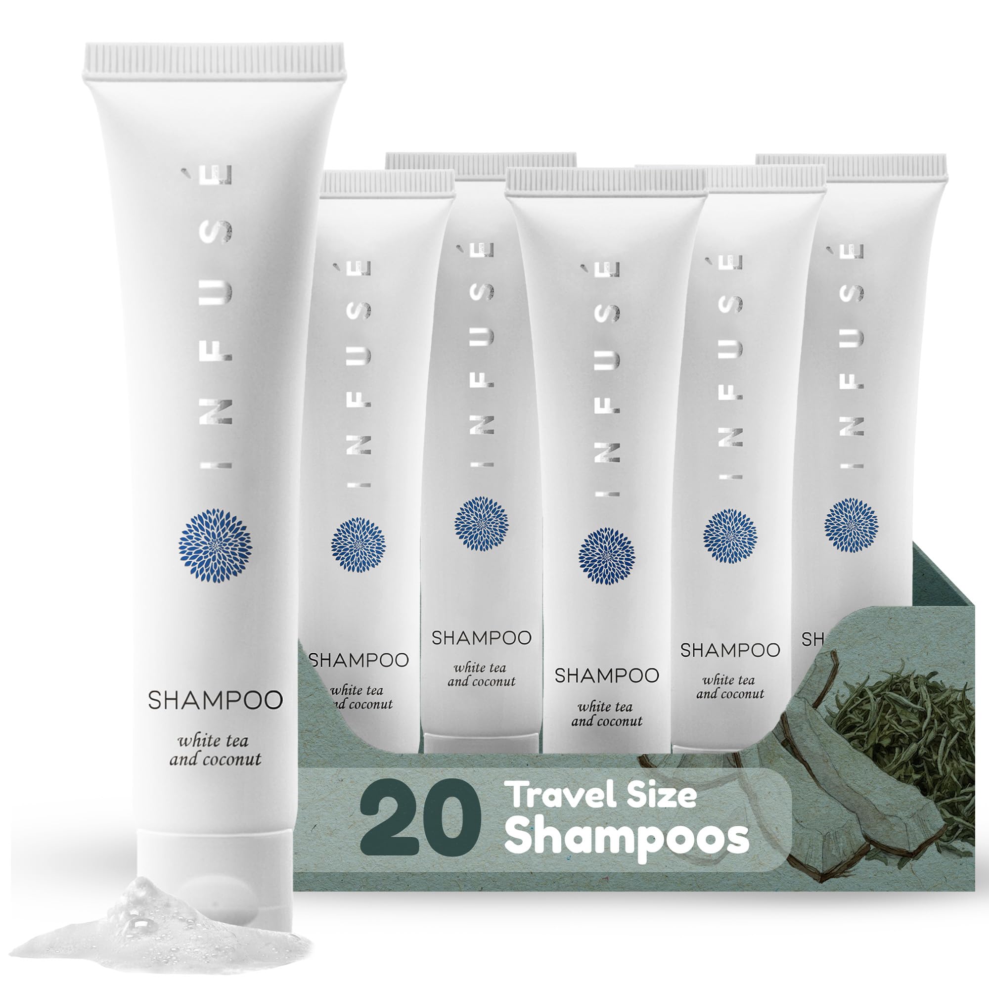 Amazon.com : Travel Size Hotel Shampoo 20 Count 1 oz Bottles Guest