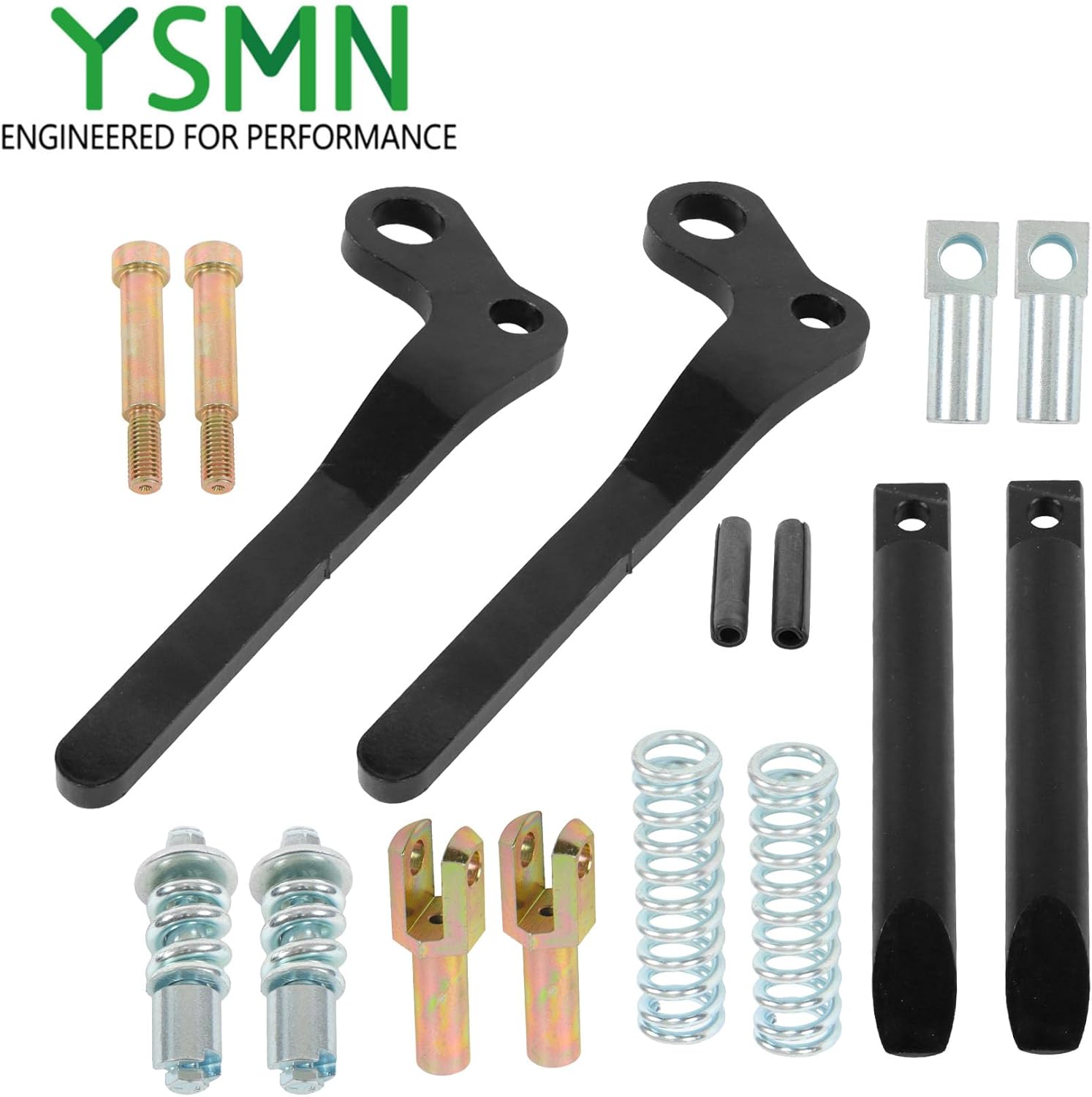 Bob-Tach Left and Right Hand Lever Kit 6724775 6724776 Replacement for Bobcat 751 753 763 773 7753 863 873 S130 S300 A220 A300 S130 S220 Skid Steer Loaders 630 631 632 641 642 730 731 732