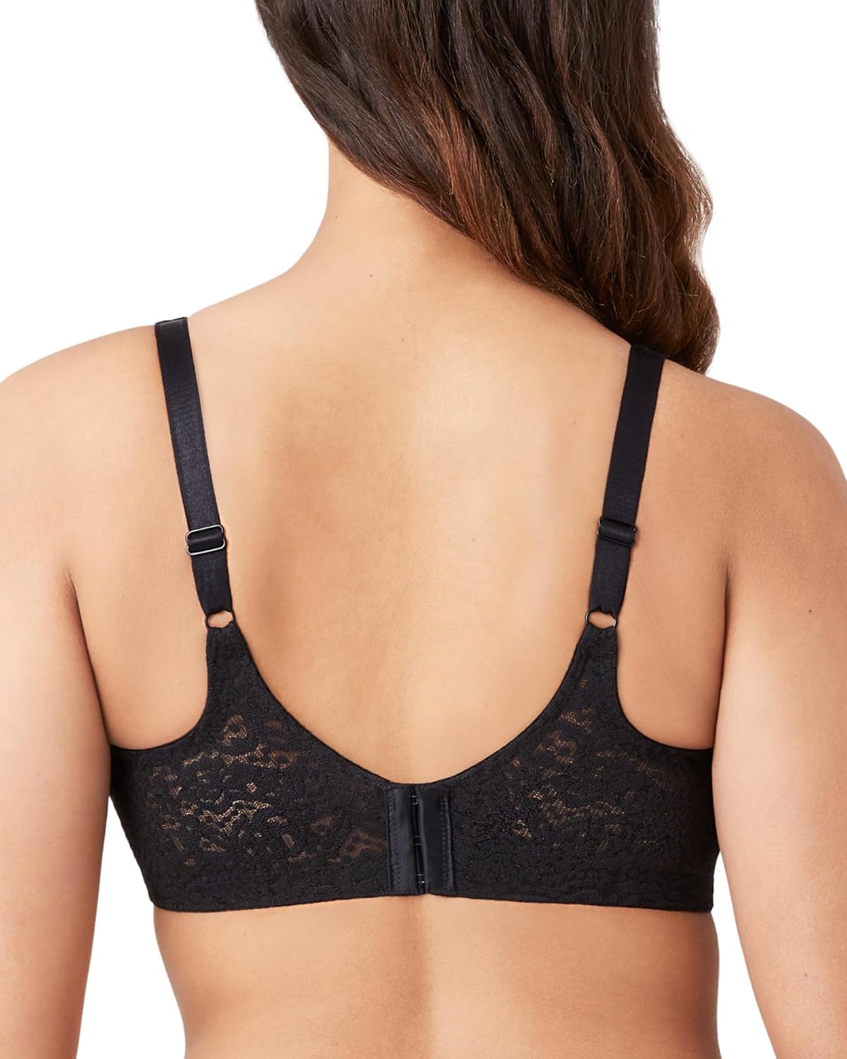 Wacoal Women's Halo Lace Unlined Full Coverage Underwire Bra, 65547 - Image 2