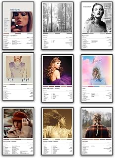 Taylor Canvas Poster Folklore Lover Red Fearless Speak Now Swift Canvas Poster (Canvas Unframed, 20x30cm-9pcs)