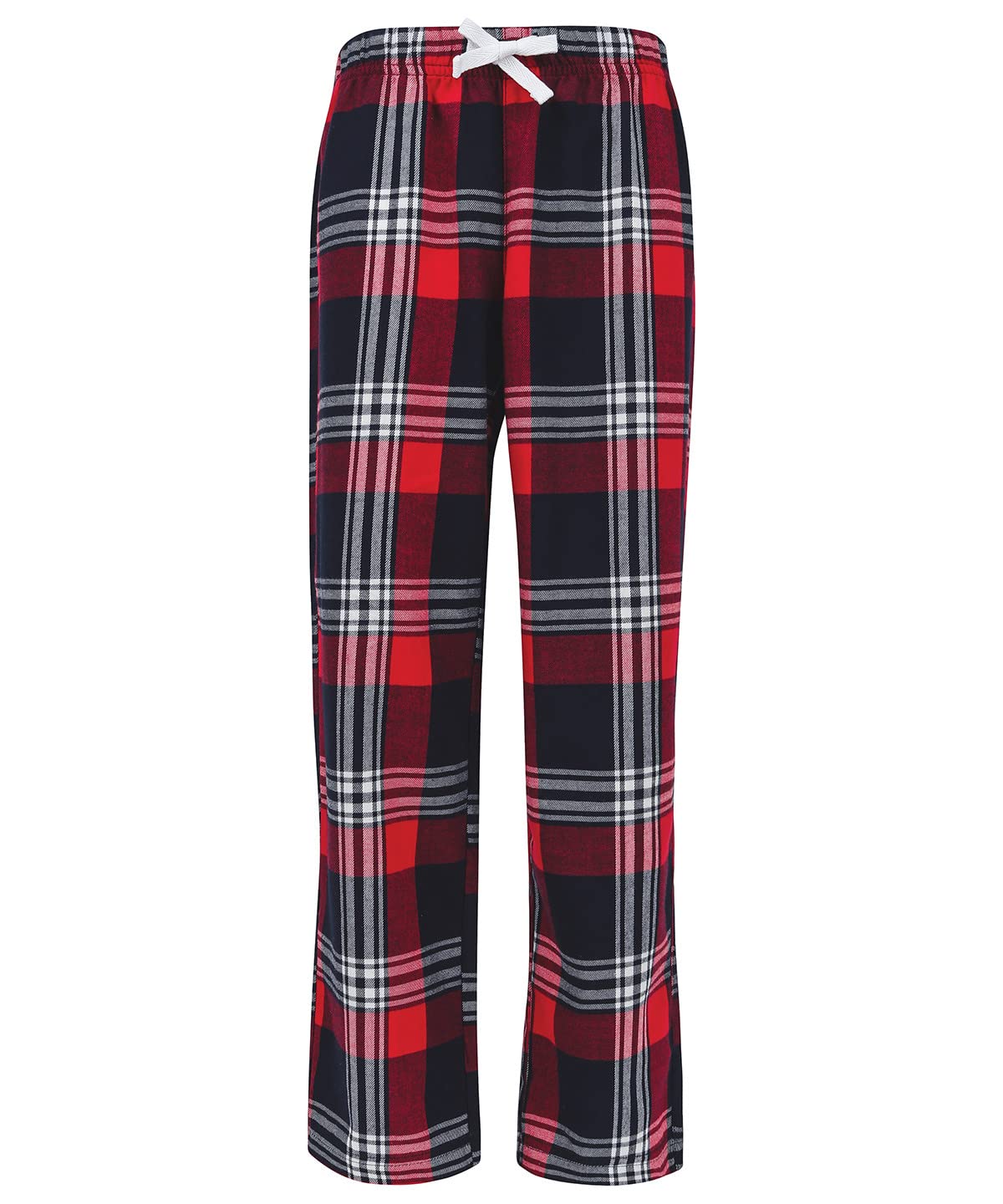 Coozo Red/Navy Check Kids Tartan Lounge Pants - 13 Years