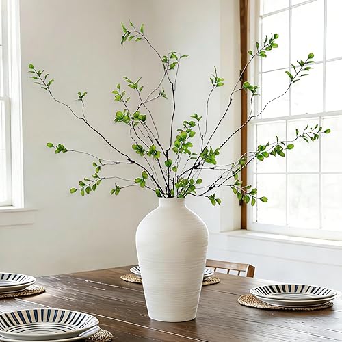 5 Pcs Artificial Ficus Branches for Vase, 38.5 Inch Faux