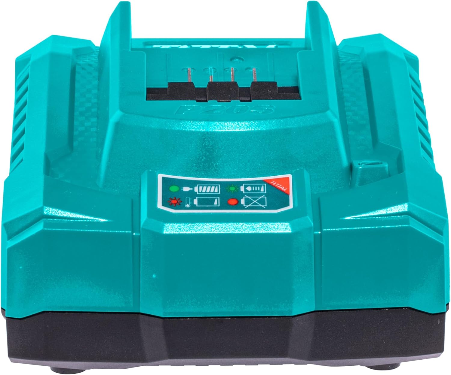Фронт view of Total P20S Lithium-ion Battery Charger showing indicator lights