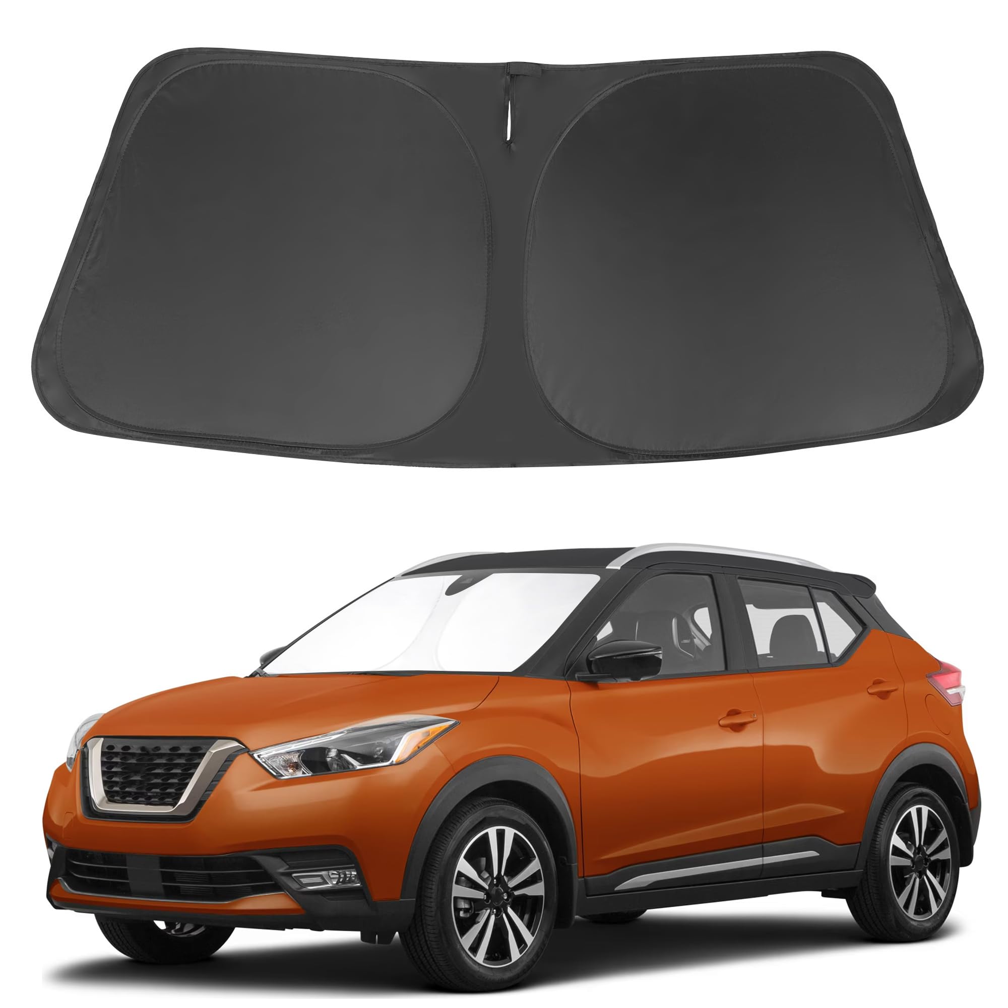 Windshield Sun Shade for 2018-2024 Nissan Kicks Accessories