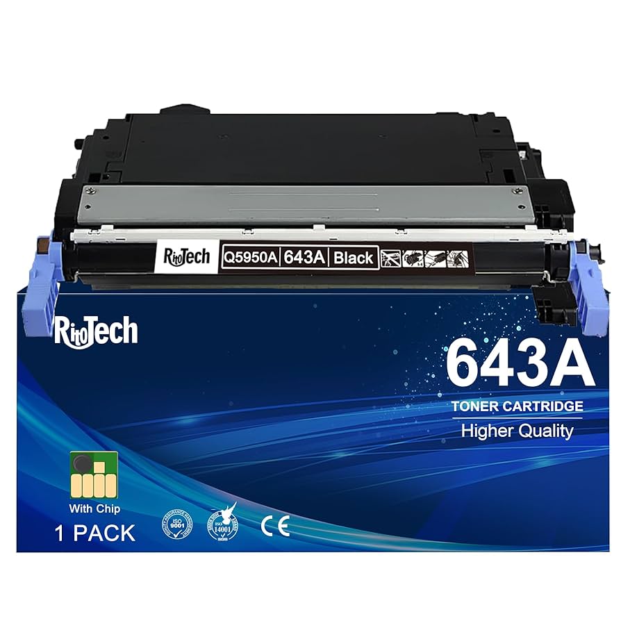 Amazon.co.jp: 643A ブラックトナーカートリッジ HP 643 A