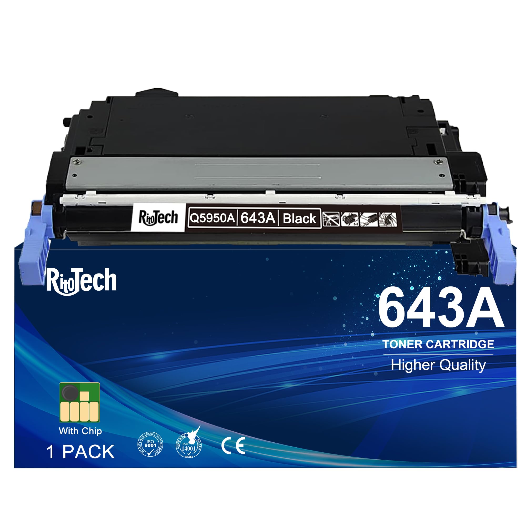 Amazon.co.jp: 643A ブラックトナーカートリッジ HP 643 A