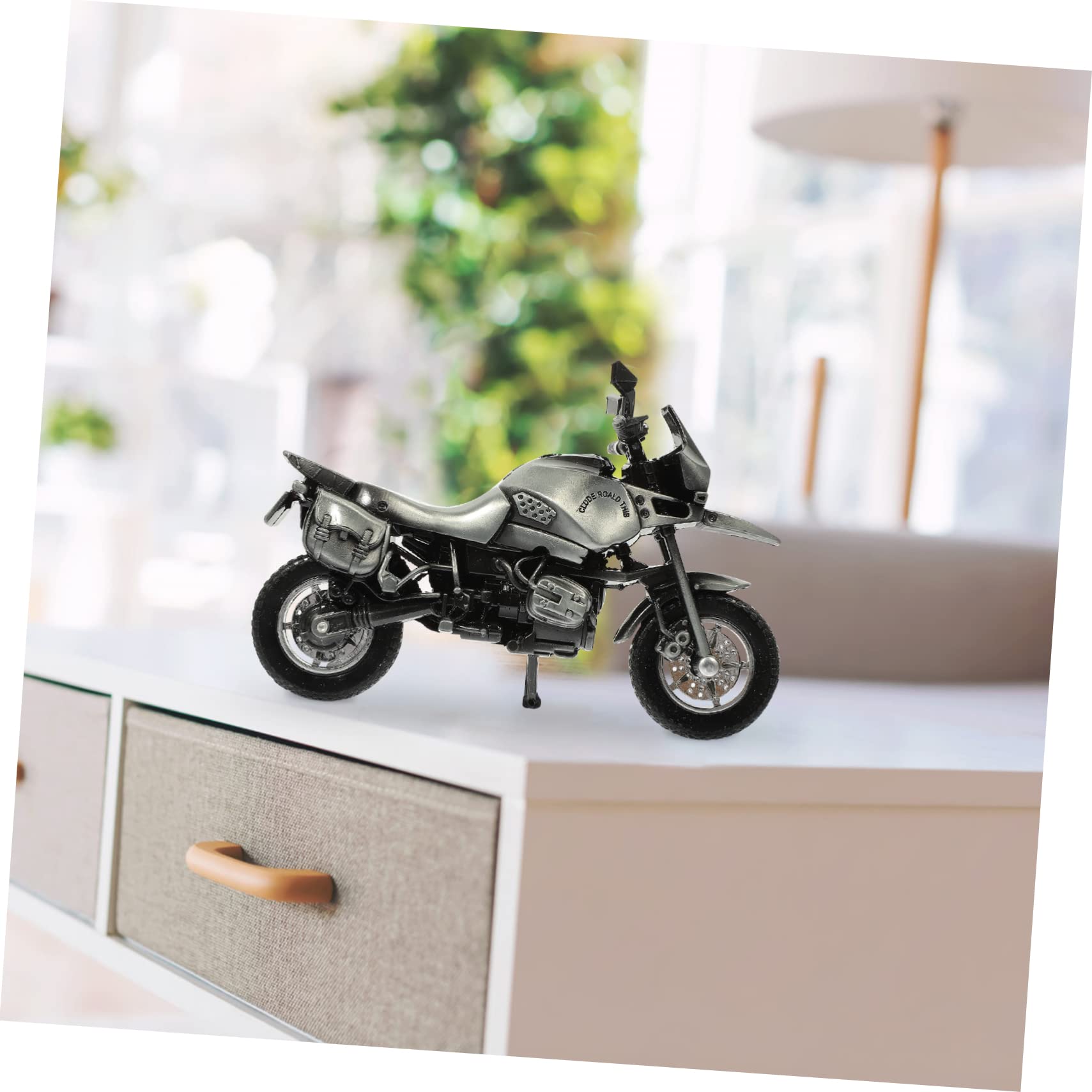 Amazon.co.jp: OSOLADY 属製バイク模型 合製デスクトップ装飾 レトロ 
