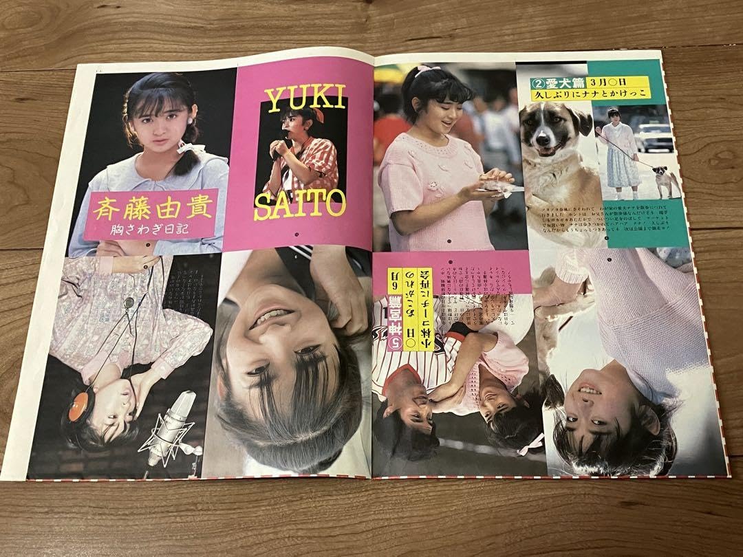 Amazon.co.jp: 斉藤由貴 胸さわぎ日記 16ページ昭和 : 文房具・オフィス用品