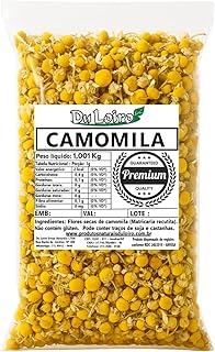 Camomila em Flores Secas – 100% Natural (1,001kg)