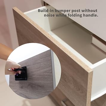 Bitray Recessed Pull Handles Hatches Pull Handle with Mount Screws Black Toolbox Recessed Flush Pull Handle for Deck Hatch