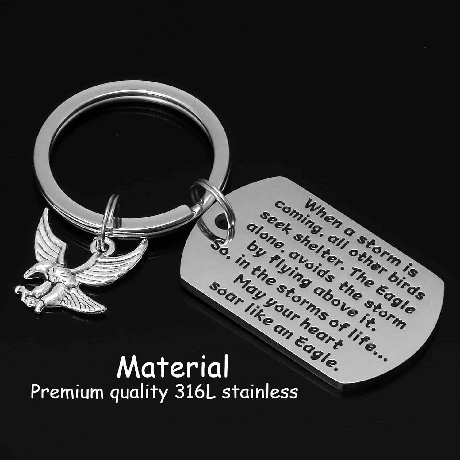 Scout Boy Eagle Gifts - Eagle Keychain for Scout Ceremony & Court of Honor - Image 2
