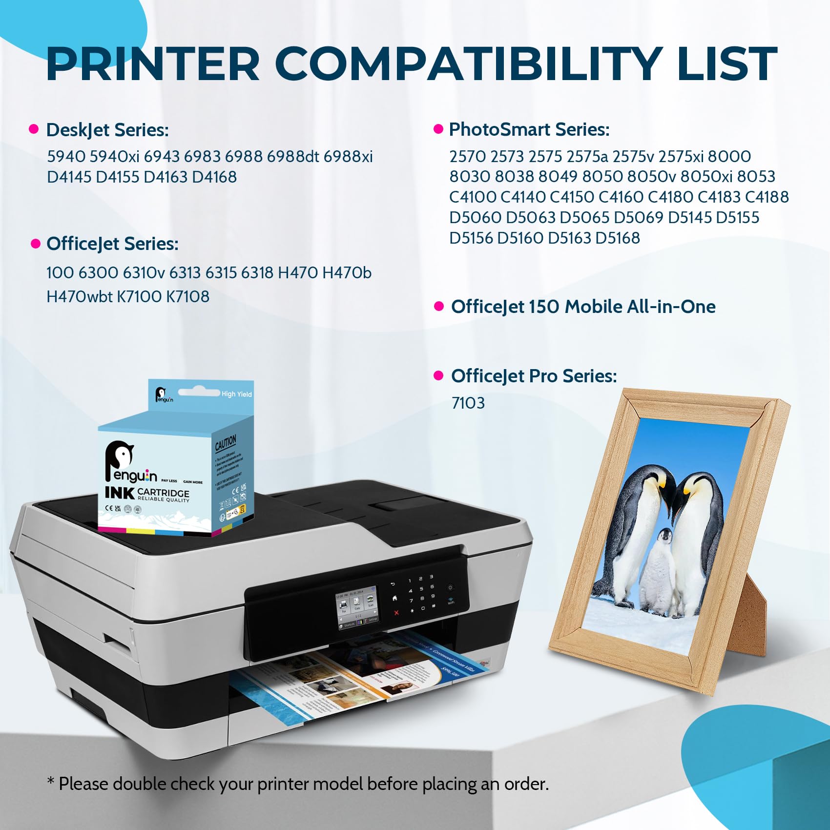 Cartucce Compatibili 337XL E 343XL Per HP PhotoSmart 8049, 8050, C4100, C4150 – 2 Pezzi (nero E Colore) - Foto 4