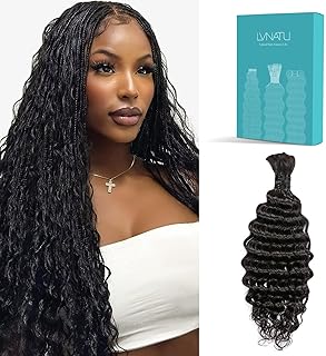 Human Hair For Bohemian Knotless Braids Picks collage image 3