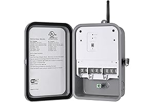 DEWENWILS Pool Pump Timer, Smart 220-240V Wi-Fi Controller with Alexa, Google Assistant