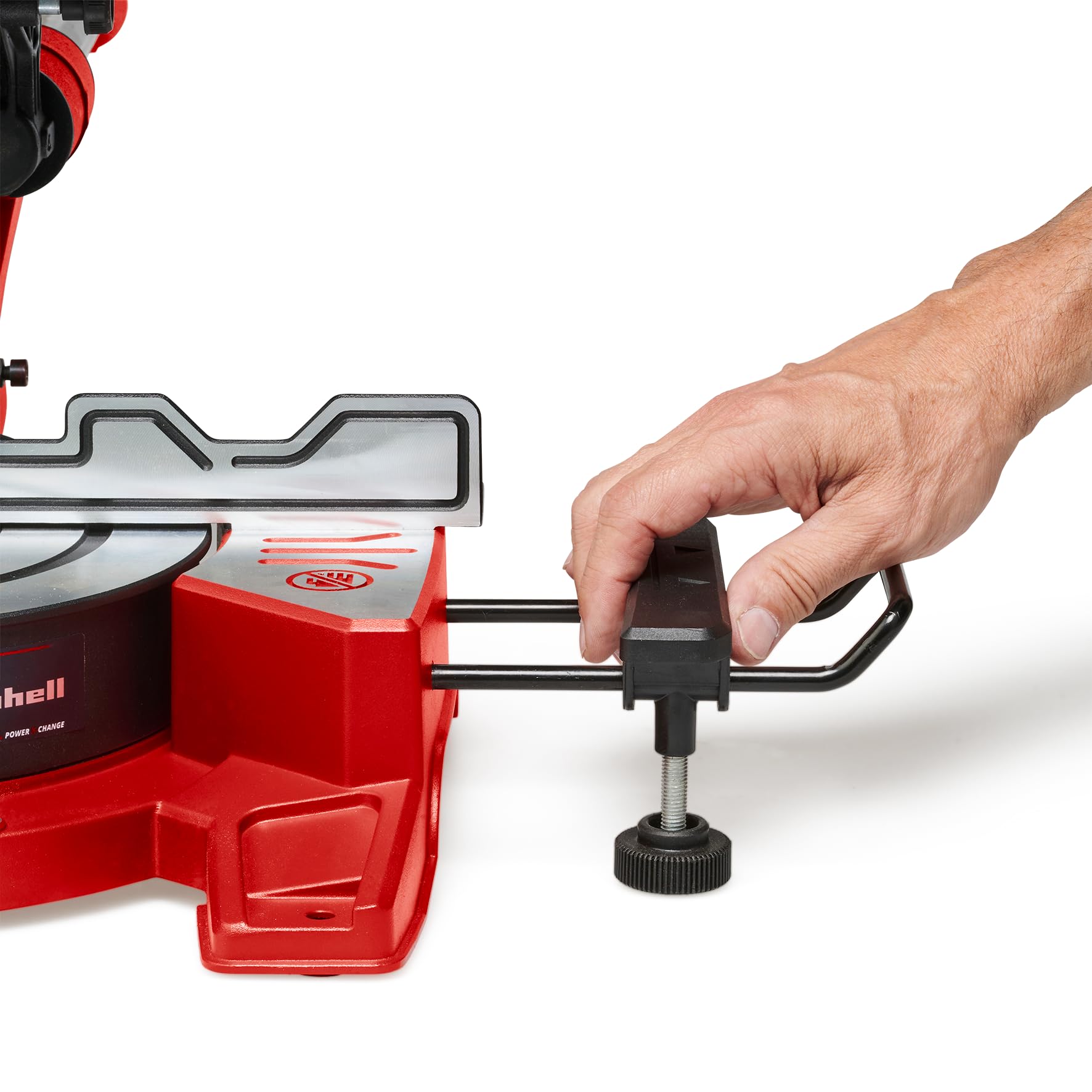 Einhell Batteria Radiale Sega troncatrice/troncatrice TE-SM 36/8 L Li Solo Power X-Change (36 V, profondità di taglio massima/larghezza: 65 mm x 305 mm, Ø216 mm, testa per sega inclinabile, senza
