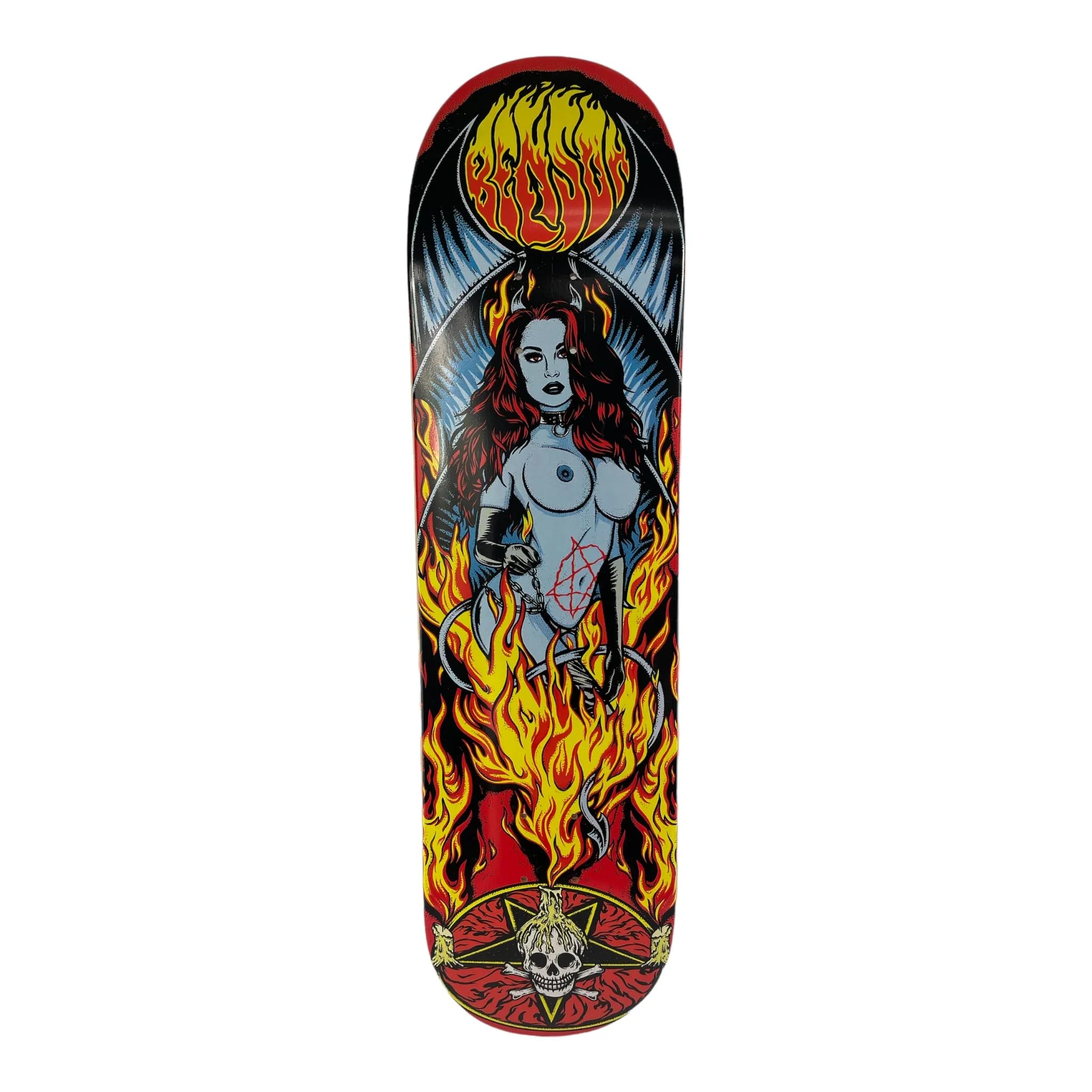 Benson Devil Woman PRO Deck - Death Skateboards 8 "