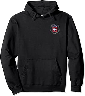 82nd Airborne Division Fort Bragg North Carolina Veteran Pullover Hoodie