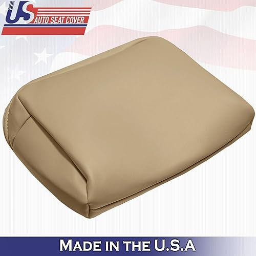 Miniatura 7 de U.S.AutoSeatCover 2000 para Ford F450 F550 Lariat - Fundas de asiento de cuero para asiento superior e inferior, color marrón
