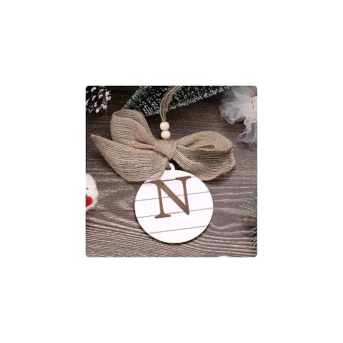Christmas Decor Christmas Ornaments Clearance Men Stocking Stuffer Initial N