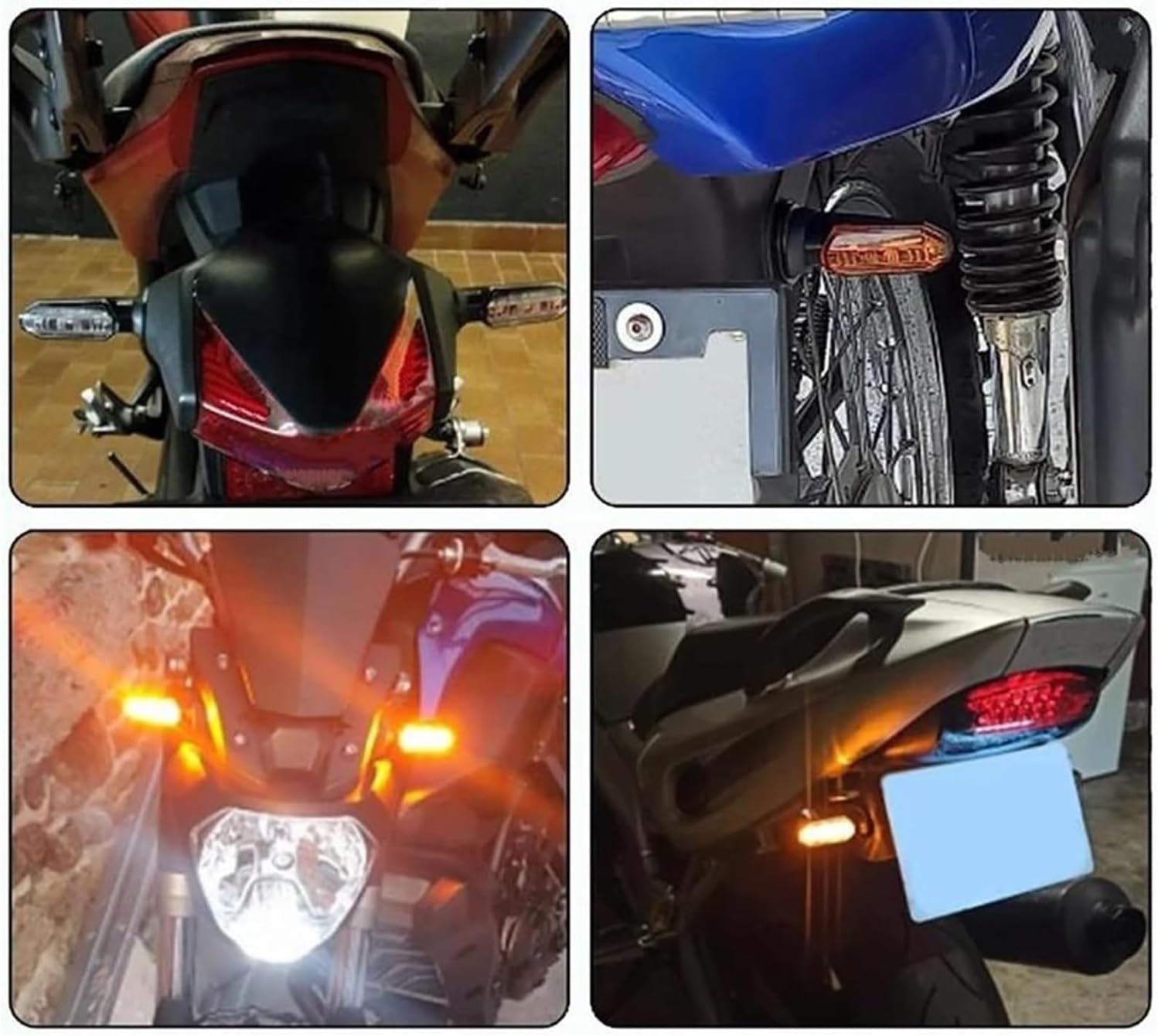 用 アプリリア RS 660 125 用 シバー 750 RS660 RS125 RSV4 RSV4R 12V 8mm オートバイ用