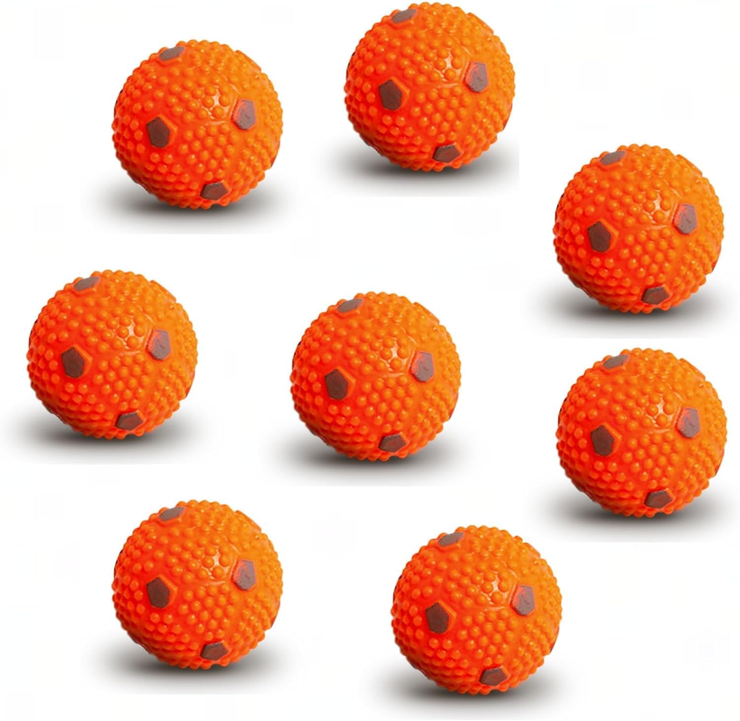 Trustic Balls 2 inch for Small and Medium Size Dogs - for Automatic Dog Ball Launcher, Playing Fetch, and Dog Toy (Balls Pack of 8)