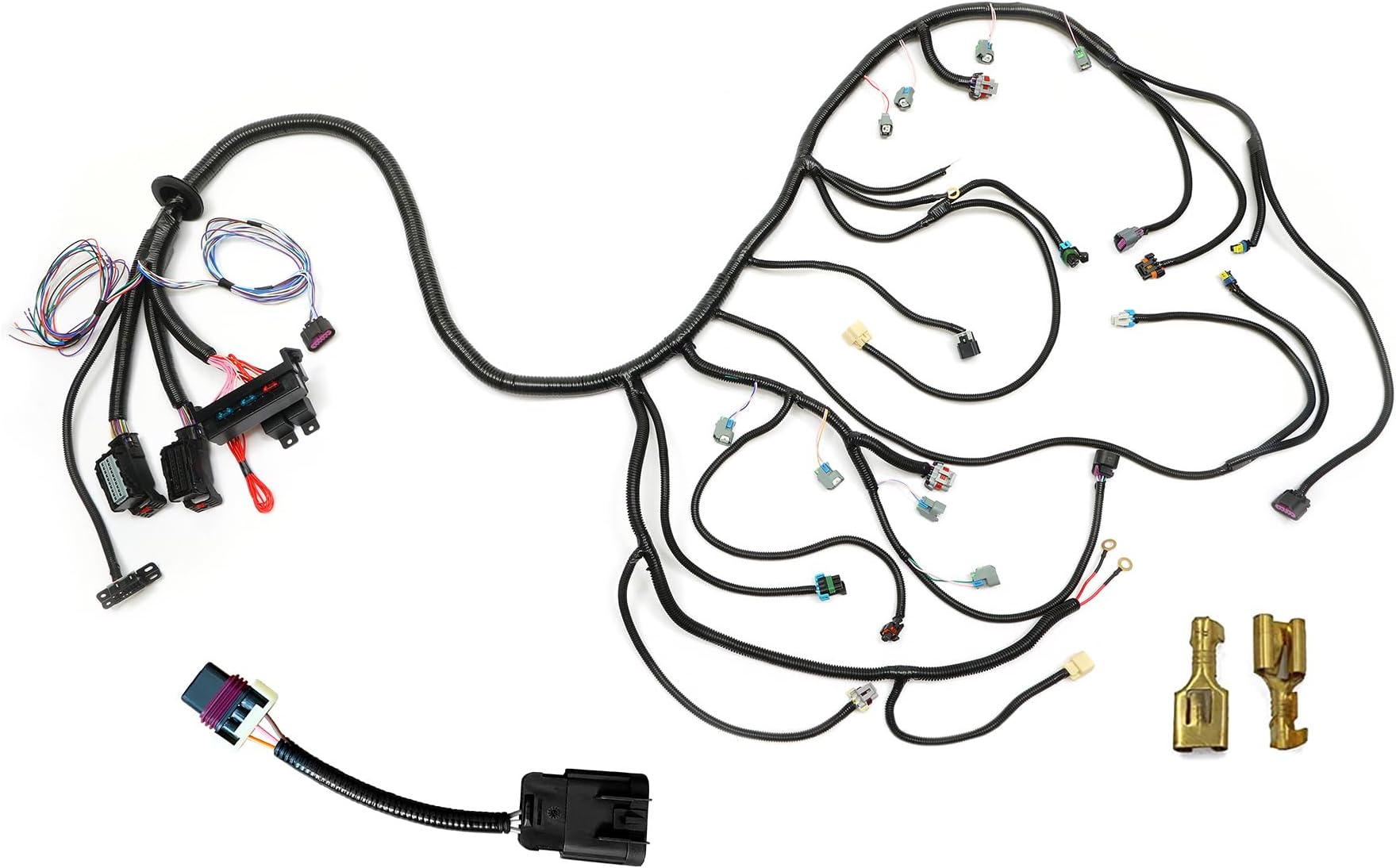 Gledewen Standalone Wiring Harness, Compatible with 2006-2015 LS3 LS2 6.2L Standalone Harness with TR6060 OR T56 58X Drive by Wire DBWZ, Swap Wire Harness, Stand Alone Engine Wire Harness Kit