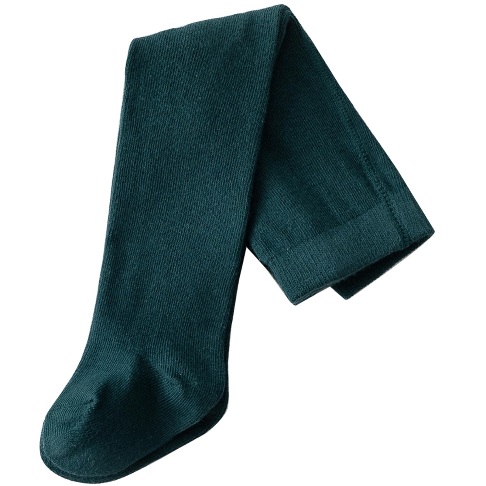 SSPalu Baby Girls Tights Newborn Elastic Waist Solid Color Pantyhose Stockings Infant Toddler Cute Casual Daily Leggings (Dark Green, 6-12 Months)