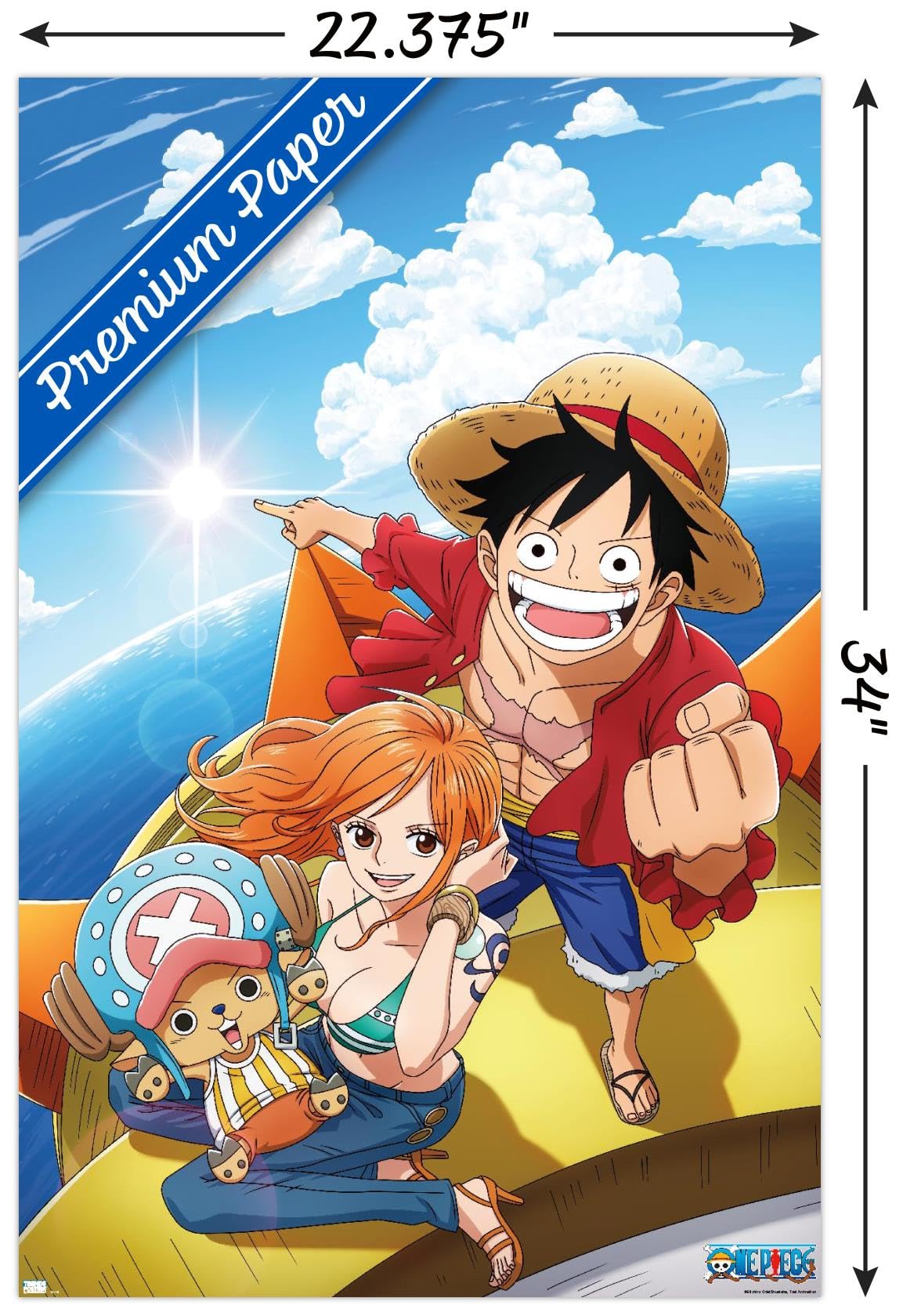 Amazon.com: One Piece: Fishman Island - Luffy, Nami, Tony Tony