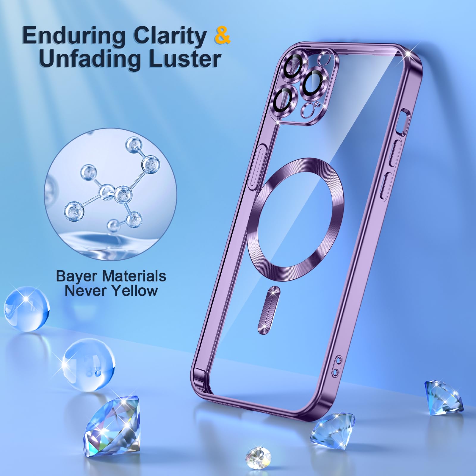 SouliGo Custodia compatibile con iPhone 11 Pro Max, iPhone 11 Pro Max