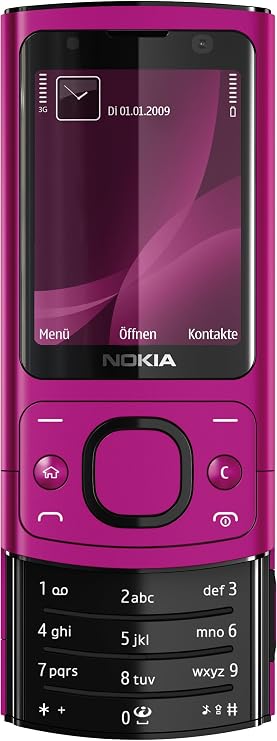 Nokia 6700 slide Handy (UMTS, GPRS, Bluetooth, Kamera mit 5 MP, Musik-Player)...