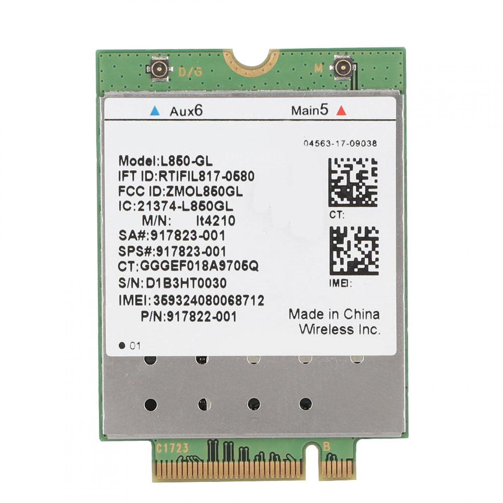 Tarjeta de red M2 L850-GL 4G LTE de 450Mbps para portátil ProBook 440 G5 8