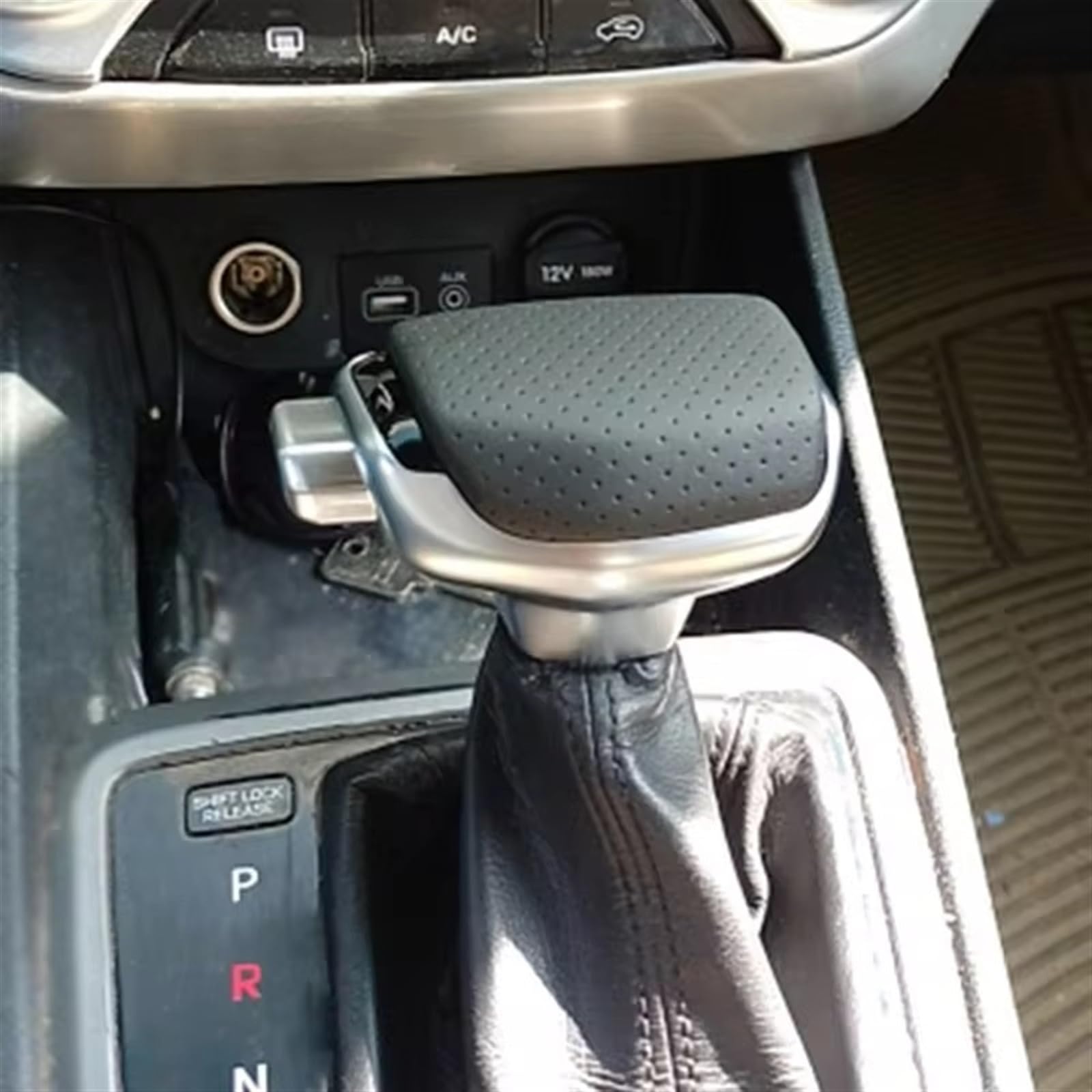 Wymiana gałki zmiany biegów do Hyundai do Elantra 2013 2014 2015 2016 gałka zmiany biegów samochodu automatyczna skrzynia biegów modyfikacja wnętrza samochodu