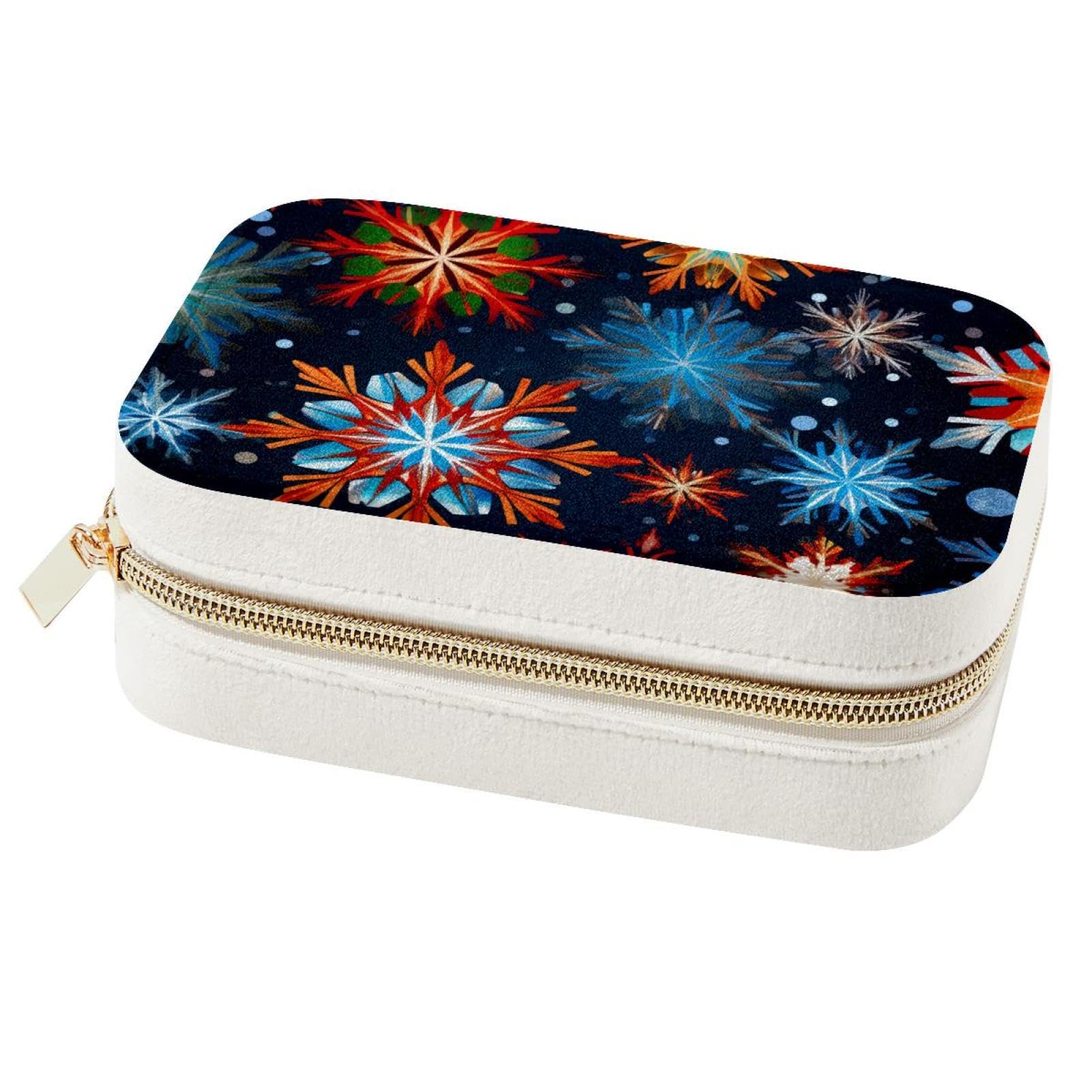 Boîte à bijoux pour fille et femme, mini organiseur pour les vacances