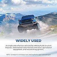 Vista 6 de Bomba de líquido para botellas estándar de cuarto de galón - 10cc por carrera de bomba, bomba de líquido de transmisión con adaptador de tercera