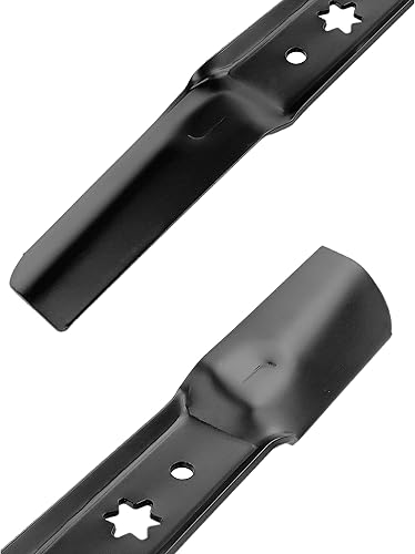 Miniatura 3 de q&p Paquete de 3 cuchillas para cortacésped que reemplazan 942-05052A para cubiertas de 34 pulgadas y 50 pulgadas