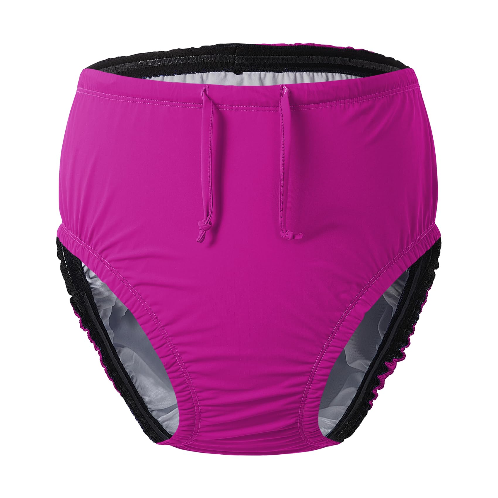 Dreammonkey Reusable Swim Nappy for Kids & Youth Leakproof Special Needs Swimwear Waterproof Incontinence Protection for Pool & Beach, Boys & Girls(Pink,5-6T)