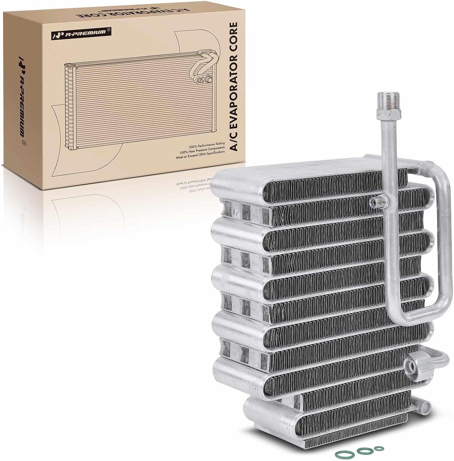 A-Premium Rear AC Evaporator Core Compatible with Honda Accord 1994-1997 & Acura CL 1997-1999