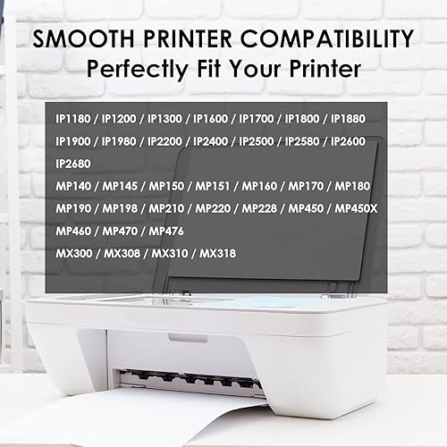 Miniatura 2 de Cartucho de tinta remanufacturado de alto rendimiento de repuesto para Canon PG-40 0615B002 CL-41 0617B002 compatible con impresora PIXMA iP1600