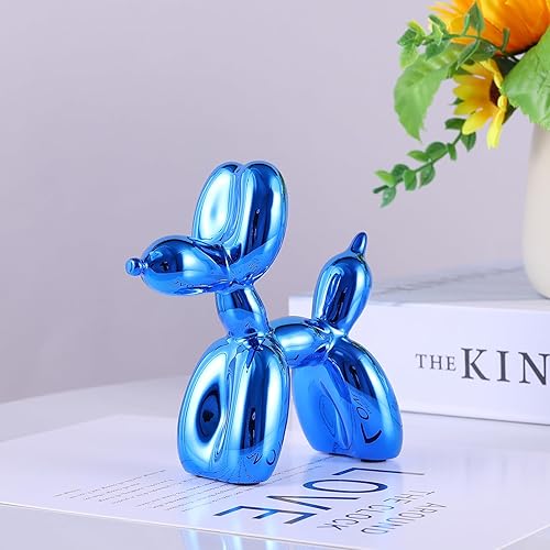 Miniatura 2 de Escultura de globo para perro, decoración moderna del hogar, figuras coleccionables, estatuas divertidas para dormitorio, decoración de sala de
