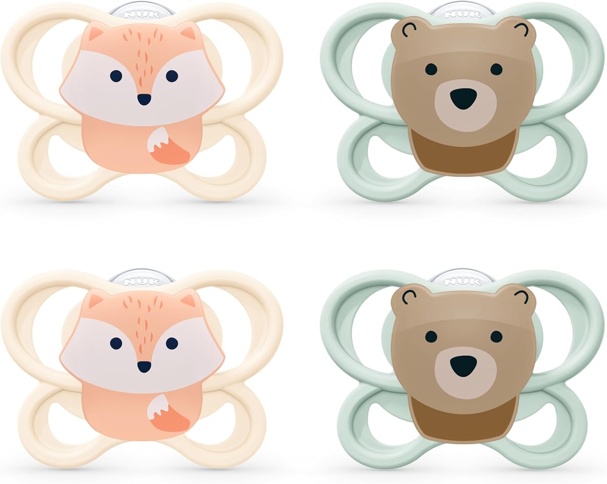 Chupetes de aire Perfect Match, -6 meses, paquete de 4