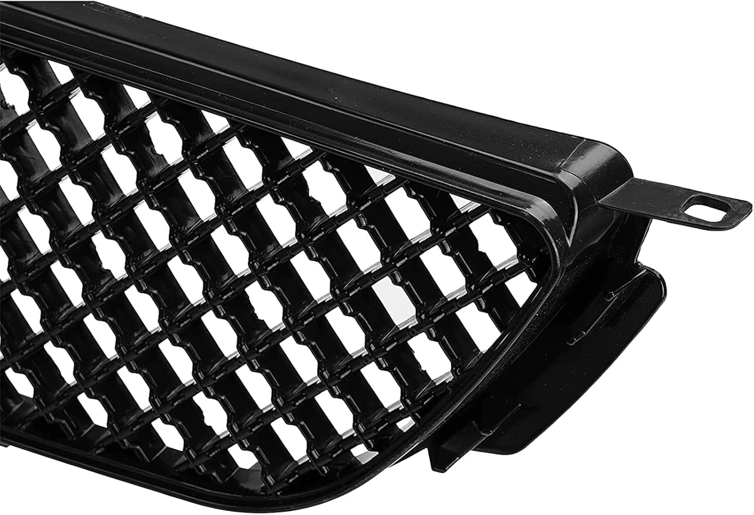 Front Bumper Grille for 2001 2002 2003 2004 2005 LEXUS IS300 ABS Black Mesh Front Upper Grill Guard Replacement Part