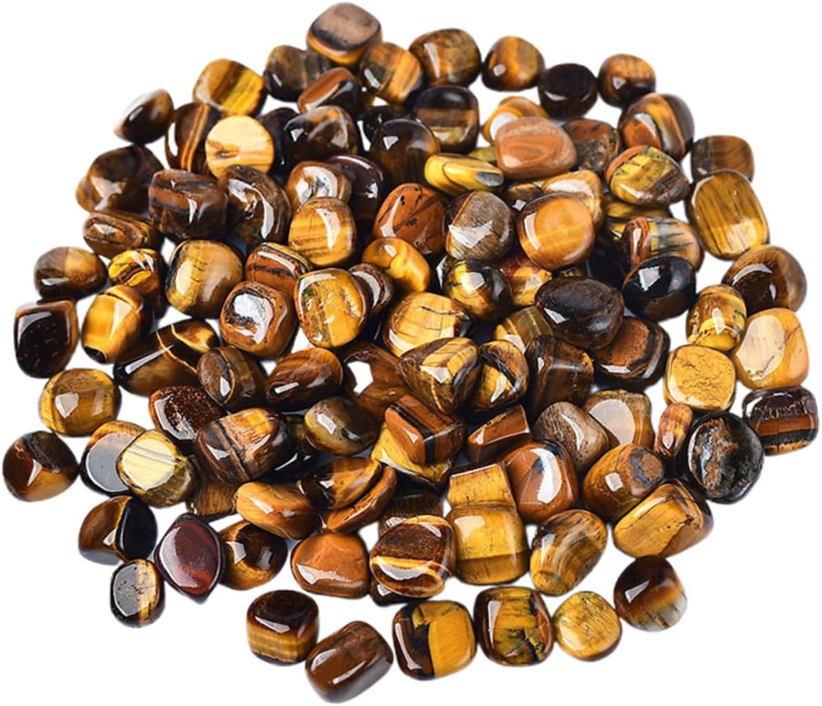 FRCOLOR Natural Eye Aquarium Gravel 7-9mm Bulk Decorative Fish Rocks for Freshwater Terrarium and Aquarium Supplies 2lb