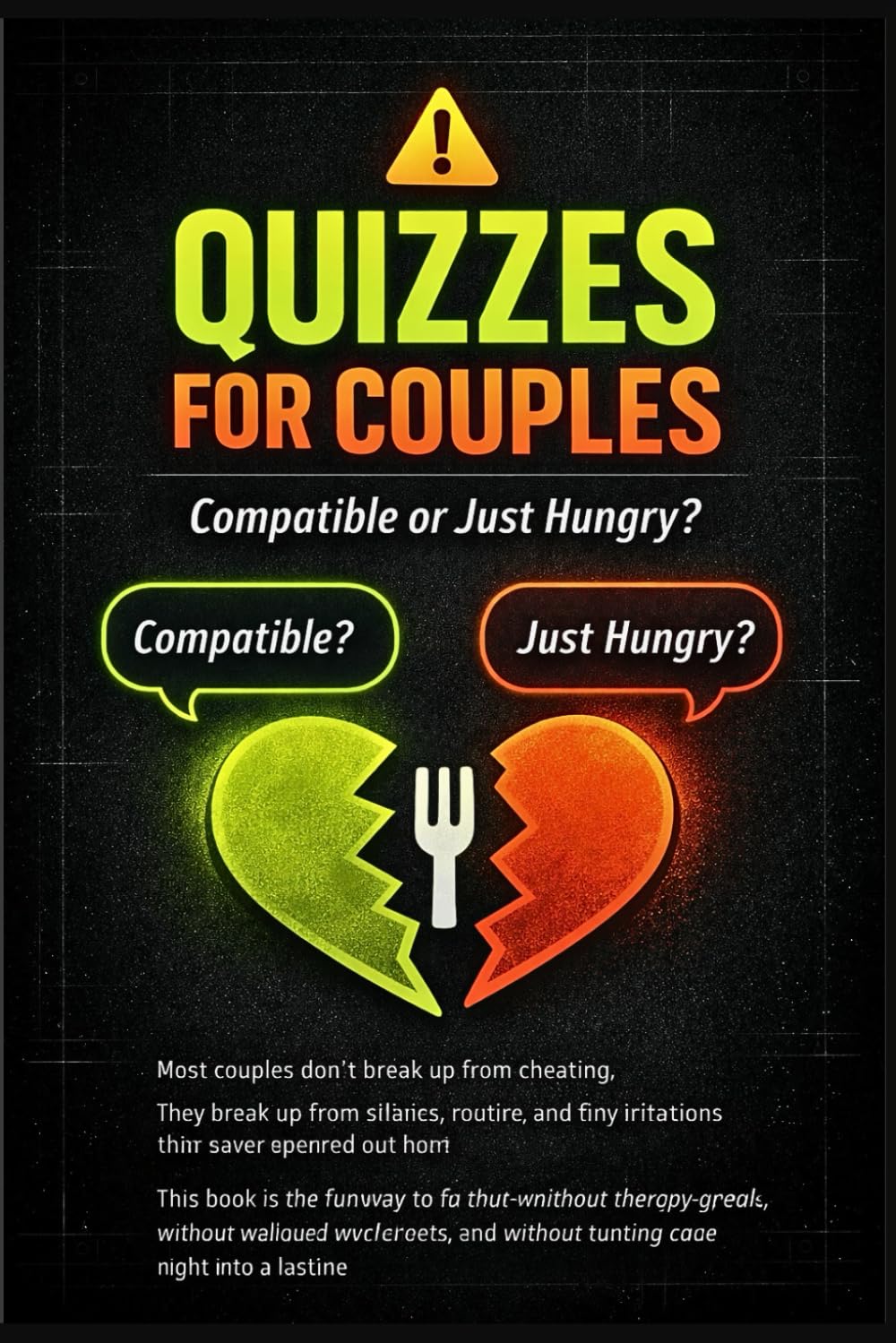 Quizzes for Couples: Compatible or Just Hungry?: Fun Date-Night Quizzes, Deep Questions, Scoring Profiles & Mini Challenges to Laugh, Bond, and Feel Closer Fast