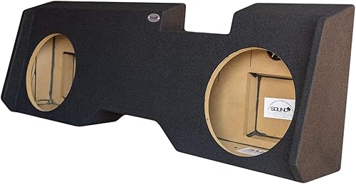 Miniatura 3 de SoundBox SilveradoGMC Sierra Crew Cab 2014-2018 - Caja de subwoofer de doble puerto, 12"